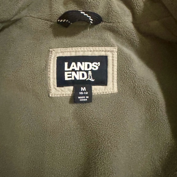 Kids winter jacket. Kids snow jacket. Size M (10-12), brand Lands End. - Picture 9 of 12